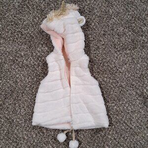Unicorn fluffy vest
